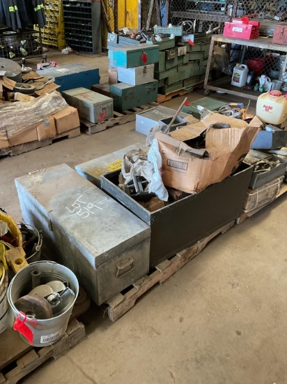 PALLET OF MISC WIRE WHEEL