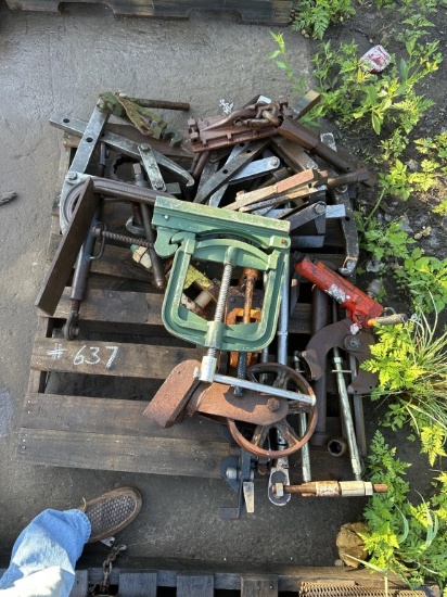MISC CLAMPS AND SHOP TOOL