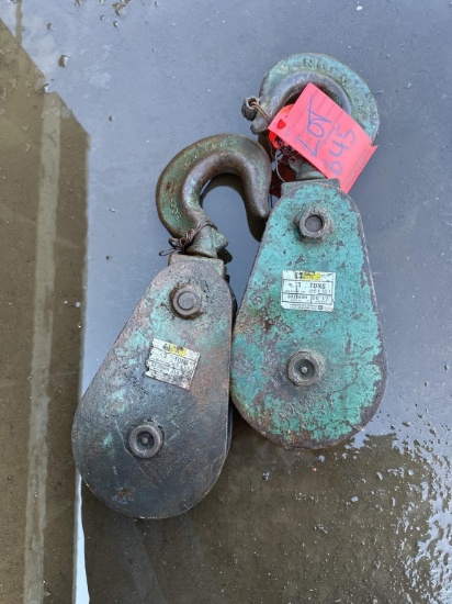 2 3TON SNATCH BLOCKS