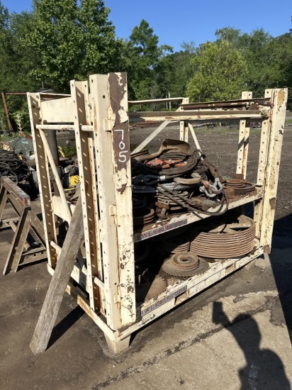 RACK AND CONTENTS
