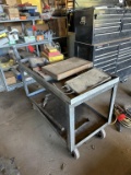 ROLL CART AND CONTENTS