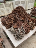 PALLET OF MISC CHAINS
