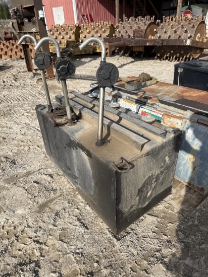 LUBE TANK; 3 SECTION