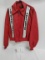 Swingster red large IH Harvester nylon jacket
