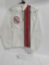 Louisville Sportswear IH Hay Forage patch nylon white windbreaker size medium some smudging