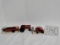 Ertl IH 656 tractor no box good condition with mini-spreader in good box and mini-disc in good box 1