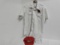 Protexall white pearl snap dress sales shirt with embroidered Phil name 1400 Cotton Stripper IH Logo