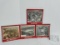 set of 4 IH Company Plants Memphis Waukesha Canton and East Moline pictures mounted on cardboard