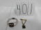 IH Chain of Quality tie clip and IH woman's clasp bracelet