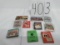 set of 10 IH Match books 2 Claboughs Inc 1 Industrial Power 1 Kauffman Bros 1 Kenbridge Hardware & F