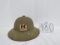 IH Hawley Tropper safari hat made in USA leather head straps good hat is fair with paint spots