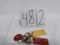 5 IH keychains South Dakota and North Dakota fair condition
