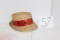 Men's medium IH straw derby hat
