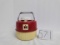 Coleman thermos with IH genuine parts emblem with tractor mount good condition