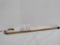 etched IH Collector's Club wooden cane with green IH logo pen light from Louisville plant