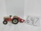 Ertl Ford 8N with 1987 Deerborn 2 bottom disk plow without paint chipping with smudging good conditi