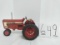 Ertl Farmall 806 repainted with customization fair condition
