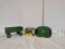 Ertl plastic JD forage wagon and Ertl 1