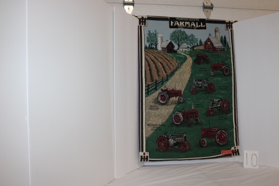 Tapestry 35" long x 28" wide on pole