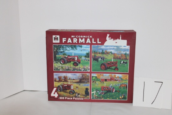Masterpieces/ set of 4 500 piece puzzles in one box