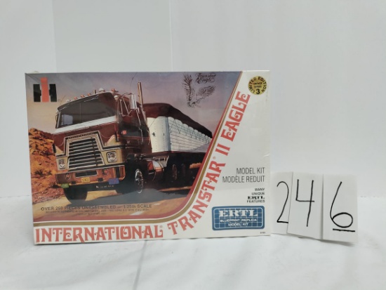 Ertl Blueprint Replica Model Kit IH Transtar II Eagle seal wrapped