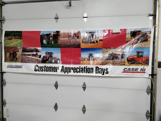 118" x 36" Case IH Case Credit Customer Apperciation Days banner