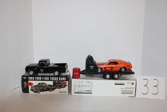 Ertl 1966 F-100 Pickup Truck Bank