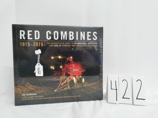 Red Combines Hardback book 1915-2015 by Lee Klancher still sealed