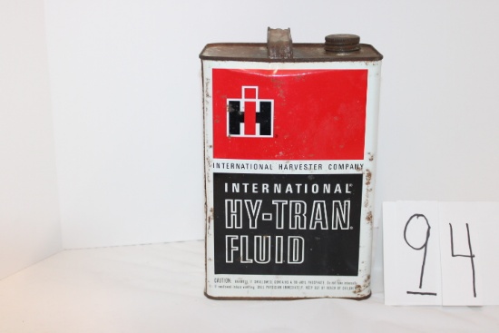 IH Hy-Tran Fluid gallon tin