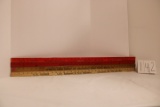 Group of 4 IH Yardsticks - CB Hoober Ephrata Farm Supply IH Paul B Neely IH Sales