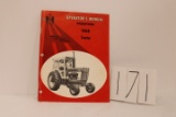 IH 1466 Tractor Operator's Manual excellent condition