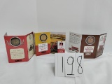 lot of 3 Heritage Series Commemorative Mediallion Collection