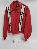 Swingster red large IH Harvester nylon jacket