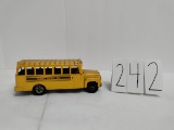 Hubley yellow School Bus #2 Fair condition