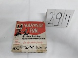 IH Harvest Fun Parlor Game box fair
