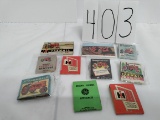 set of 10 IH Match books 2 Claboughs Inc 1 Industrial Power 1 Kauffman Bros 1 Kenbridge Hardware & F