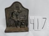 Cast iron door stop  IH Mephis Foundry last iron 1948 1981 good condition