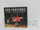 Hard cover Red Tractors 1958-1013 book by Lee Klancher Octane Press First Edition Second printing 20
