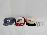 3 hats (The New #1 IH summer hat/ denim IH no mesh hat