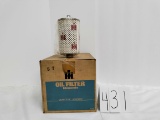 Full Box of IH Oil Filters for Early M thru 450 Diesels Part #376376R91 still wrapped