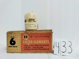 IH Case of 6 Cloth Filters part 996708R91 Filter 70671-H Element still in wrapping box is fair