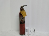 International Fire Extinguisher 1974 Dry chemical 5493899C01 Inspected 1976