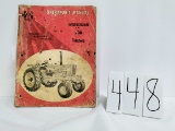 International Harvester 756 Tractor Operator's Manual fair condition