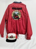 K-Products XXLarge CaseIH Poly-cotton Magnum embroidered back like new with Magnum hat NOS