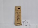 Lamb & Webster inc Springville NY metal IH thermometer good condition