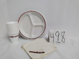 IH 6 of each cups napkins plates good condition