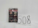 8 IH accessory pins nickel plated brass SD03025