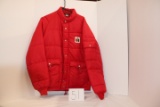 Medium size Swingster polyester red IH winter jacket