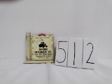 Bender Implement Co IH metal rain gauge