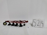 Truscale IH 4 bottom plow with some paint chips